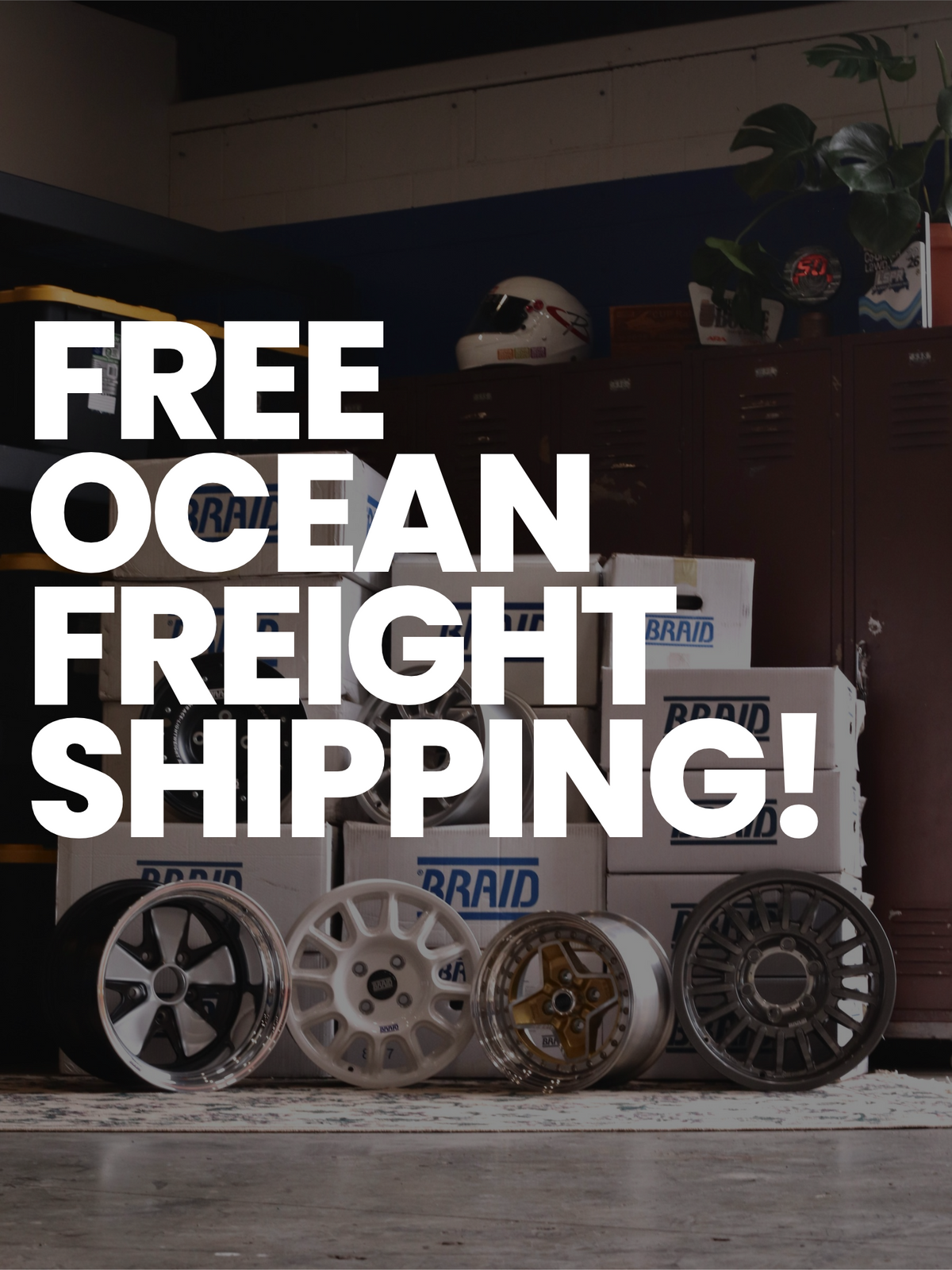 FREE OCEAN FREIGHT SHIPPING IS BACK!