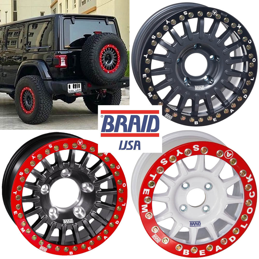 NEW BRAID Winrace Beadlock A Range