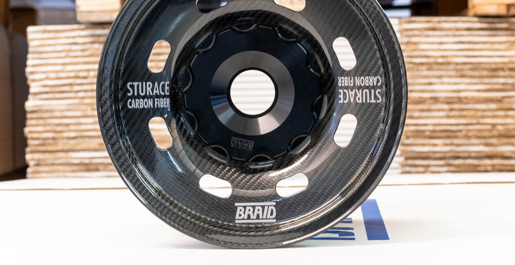 BRAID Sturace Carbon Fiber FSAE Wheels